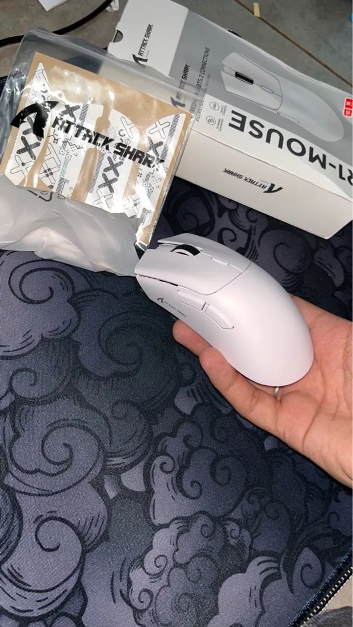 Mouse Gamer Attack Shark R1 Alta Performance