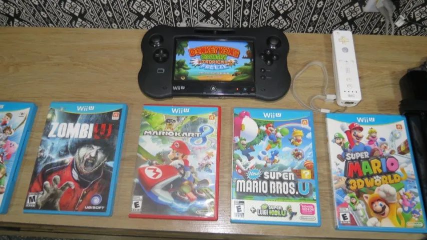 Nintendo Wii U Completo - Raridade - 6 jogos originais - Foto 3