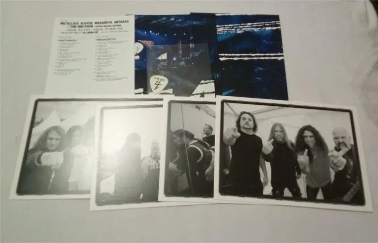The Big 4: Live From Sofia, Bulgaria - Box Set Com 2 Dvds + 5 Cds - Leia todo o anuncio  - Foto 4