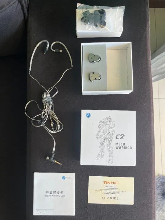 Fone Tin HiFi C2 Mech Warrior - Qualidade Hi-Res para Monitores e Retorno  - Foto 5