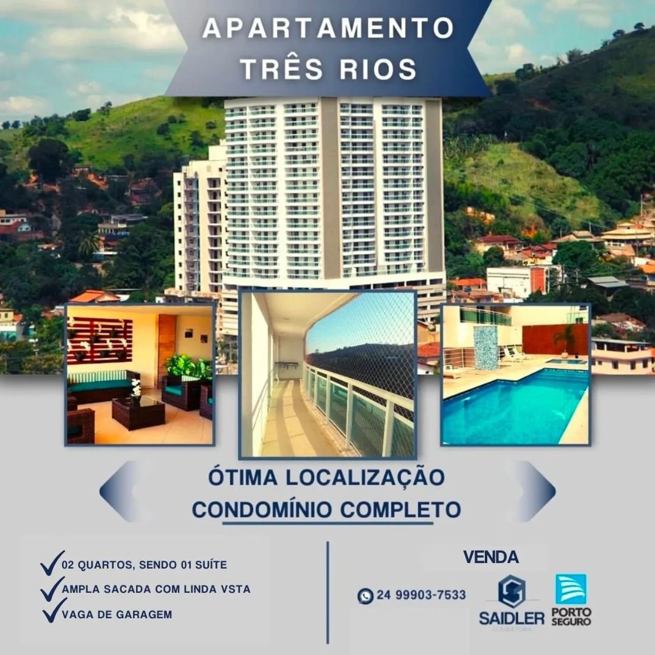 Apartamento em condomínio completo