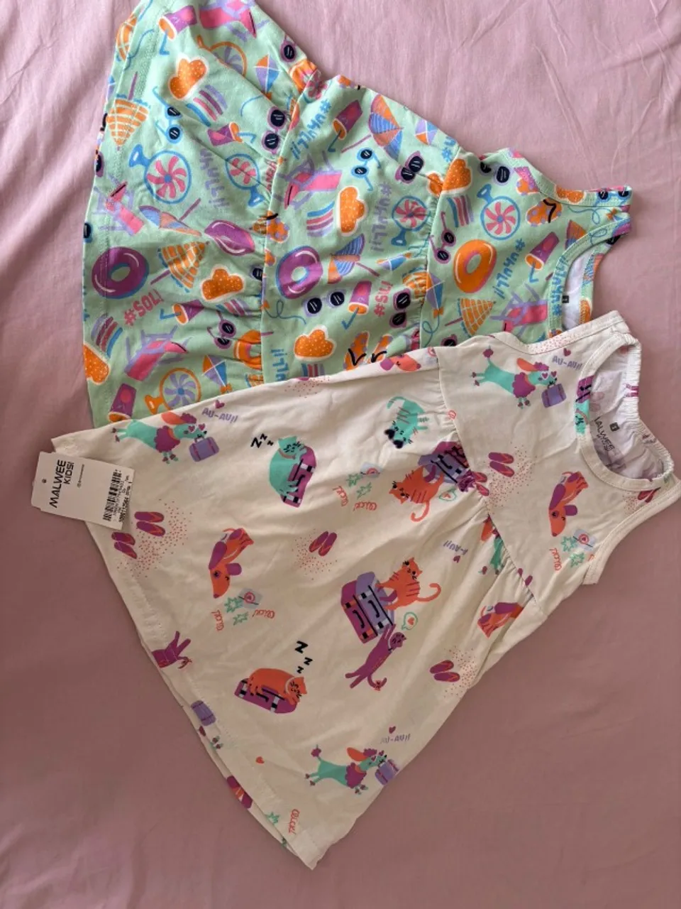 Vestidos Malwee - 1 ANO - novos e na etiqueta