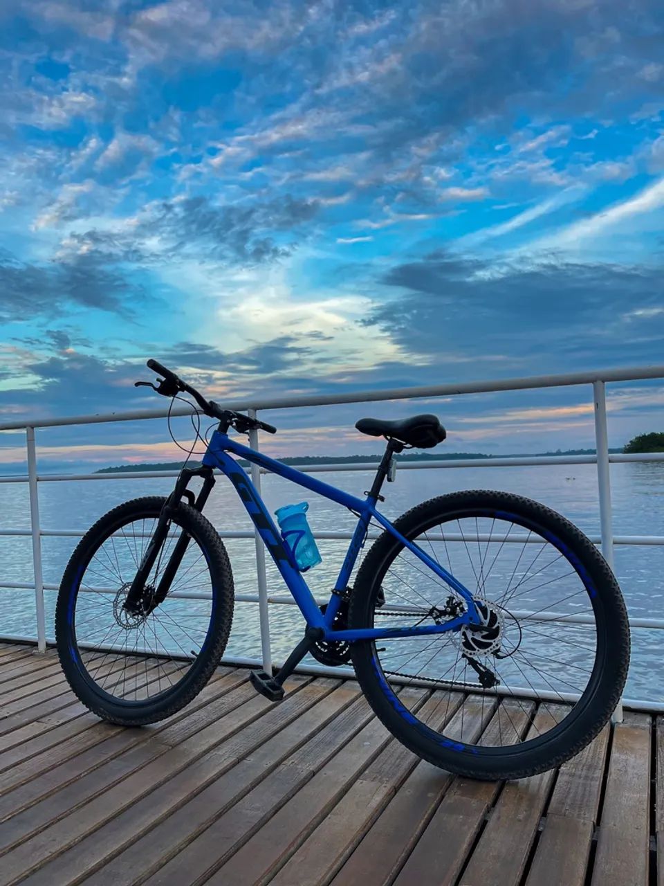 Bicicleta GTI azul aro 29