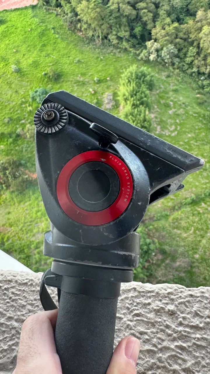 Monopé Hidráulico Manfrotto Mvm500A Profissional