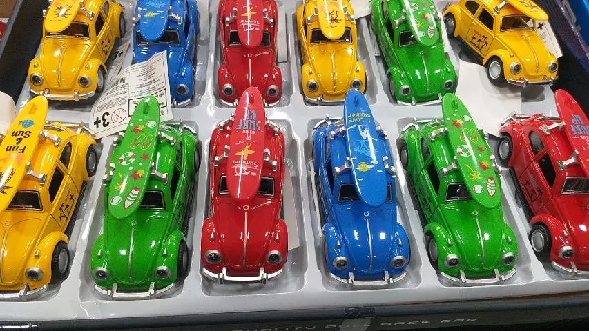 Fusca Surf Praia prancha no teto Novidade