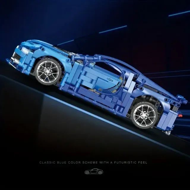 Tipo Lego Bugatti Chiron 1:14 1355 peças - Foto 5