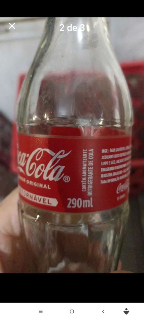 Engradado de Coca Cola retornável  - Foto 2