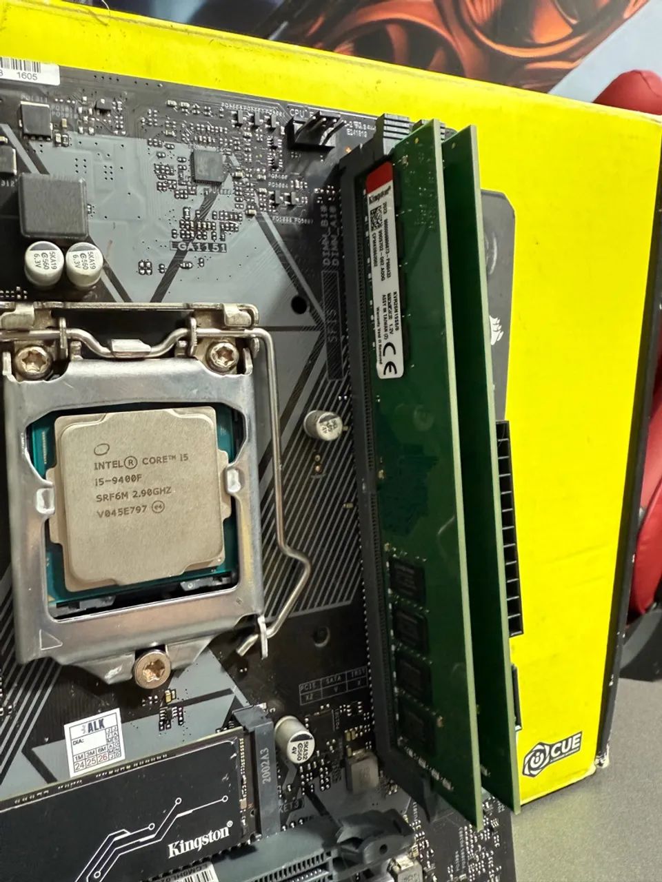 PLACA MAE ASUS PRIME H310M-E R2.0/BR PROCESSADOR I5 9400f 4.1 9 GEN 6 - Foto 3