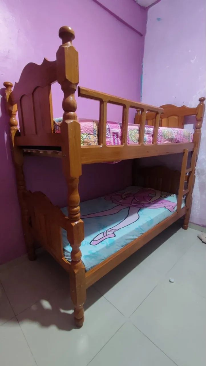 Cômoda de madeira com 6 gavetas - Foto 6