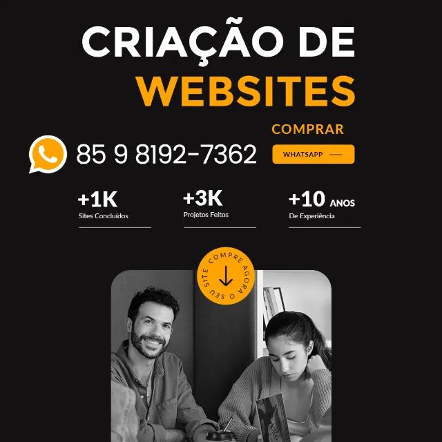 Criação de site (website)