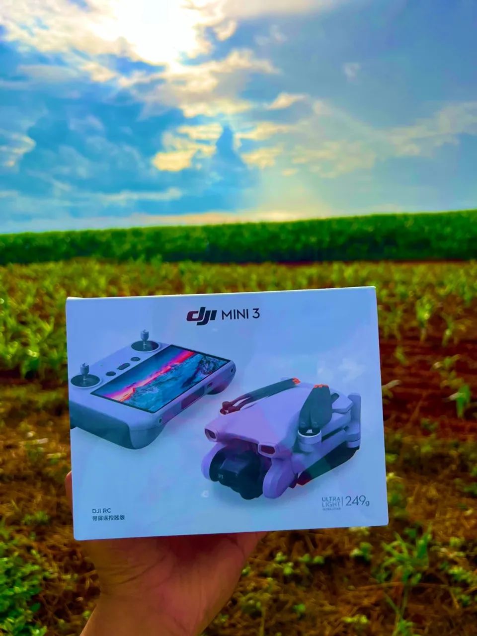 OPORTUNIDADE - DRONE DJI MINI 3 RC - LACRADO