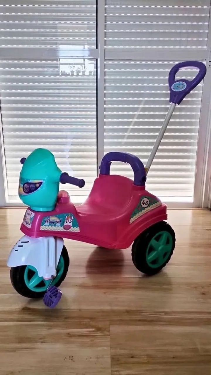 Triciclo Motoca Maral Baby City Magical