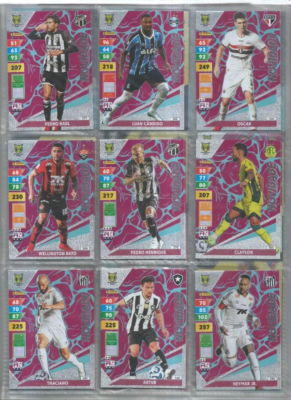 CARDS ADRENALYN CAMPEONATO BRASILEIRO 2025 - Foto 3