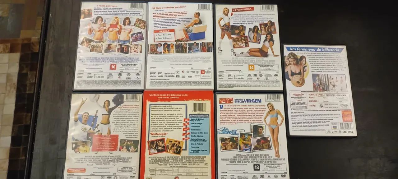 Coleção de DVDs American Pie - Todos os Filmes - Foto 4