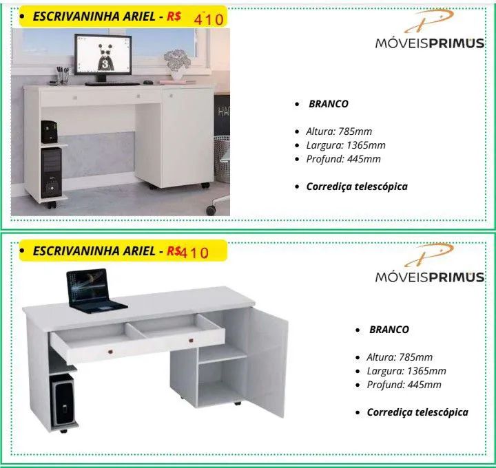 Escrivaninha Ariel 
