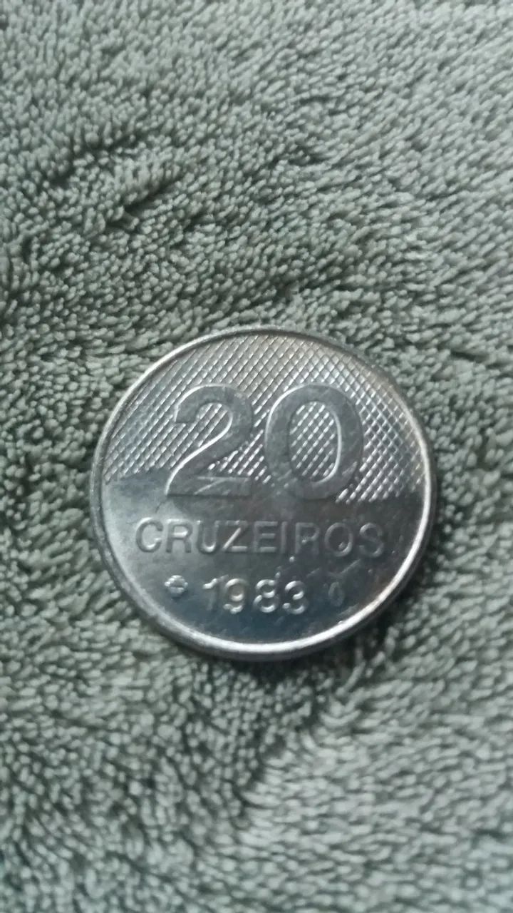 Moeda rara 20 cruzeiros