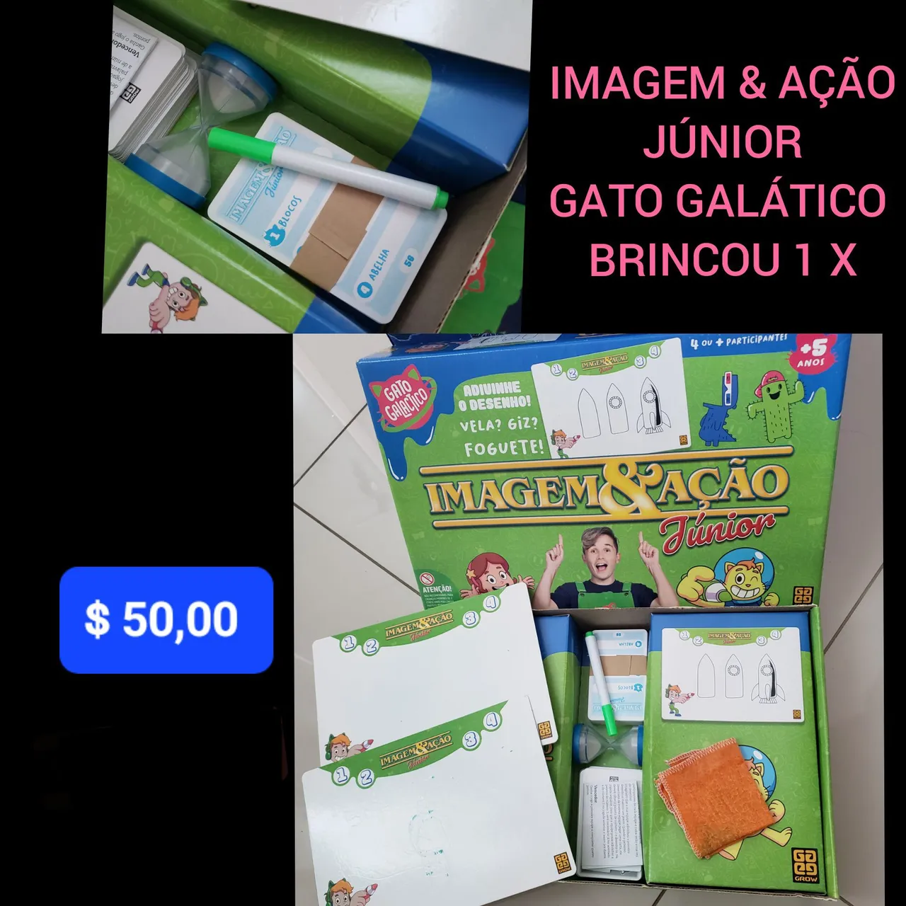 Imagem em ação Gato Galáctico