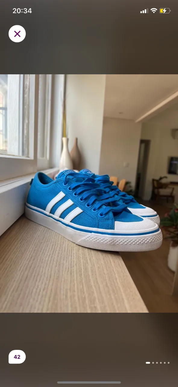 Adidas pouco usado