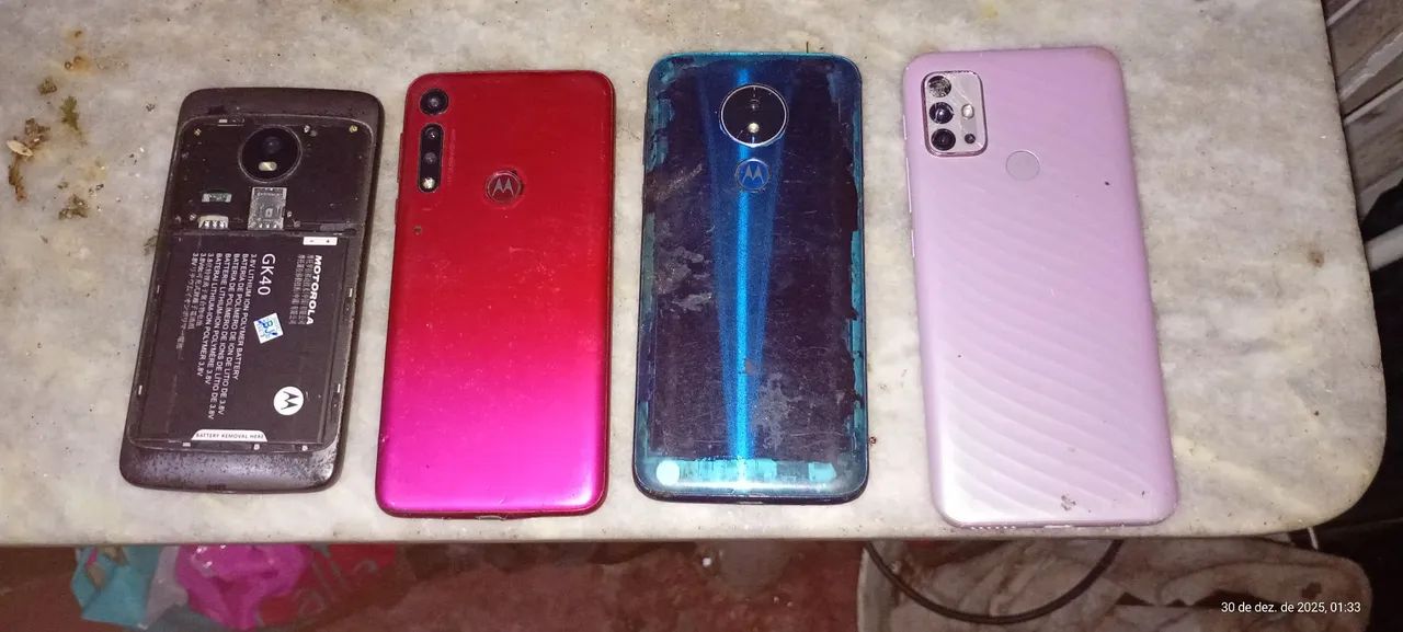 Celulares para tirar peças ou concertos. Um funciona o resto e tela. - Foto 6