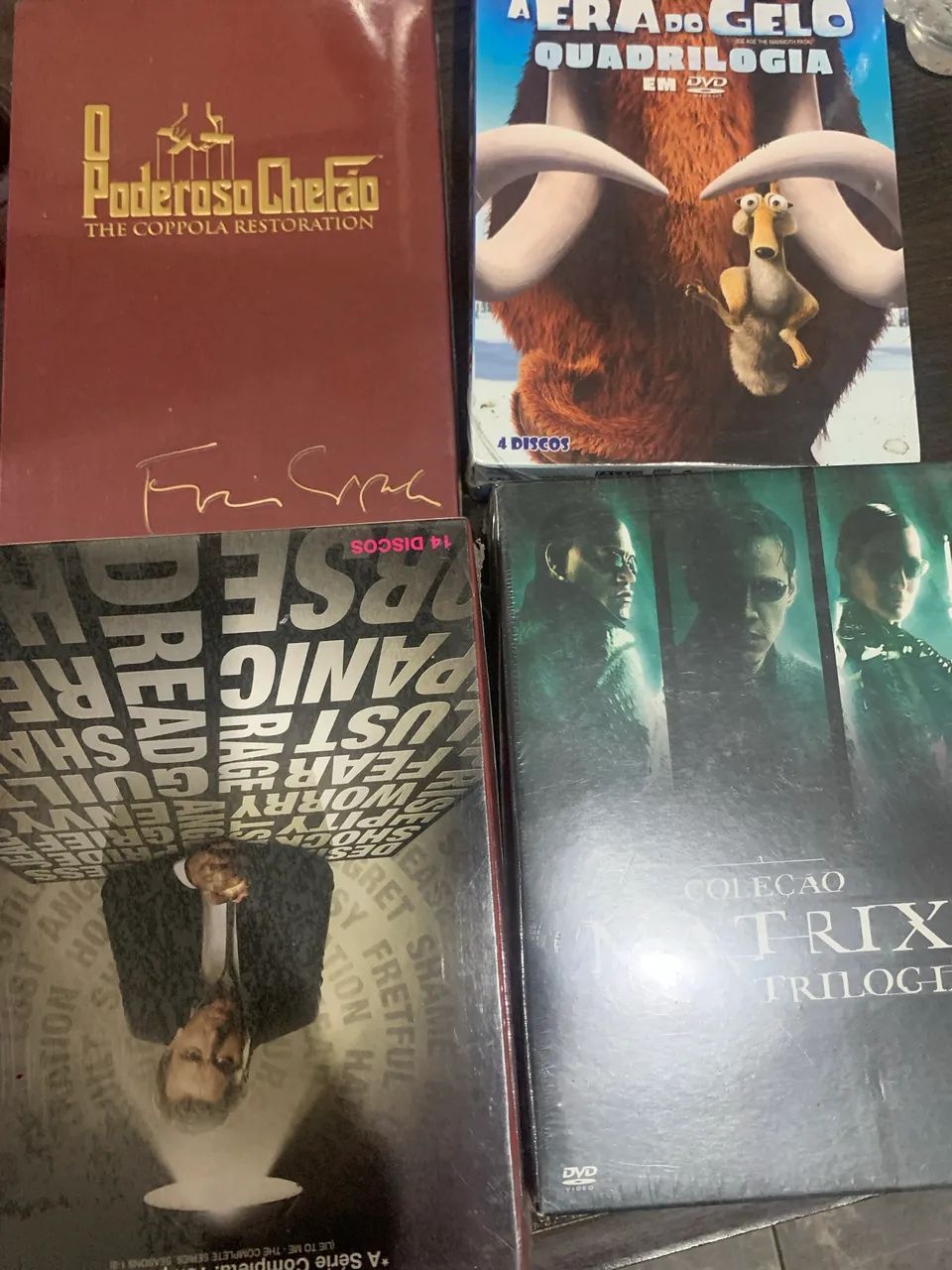 Lote de dvd