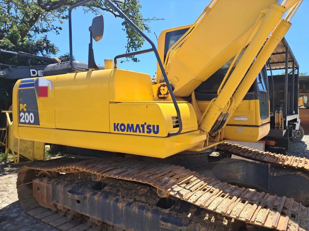 escavadeira pc200 ano 2014 - Foto 3
