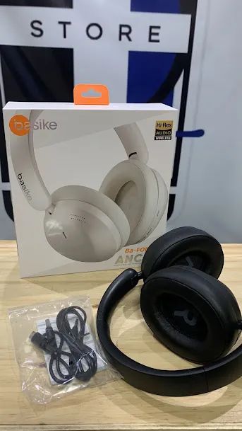 Fone headset sem fio bluetooth com modo cancelamento de ruídos - Foto 4