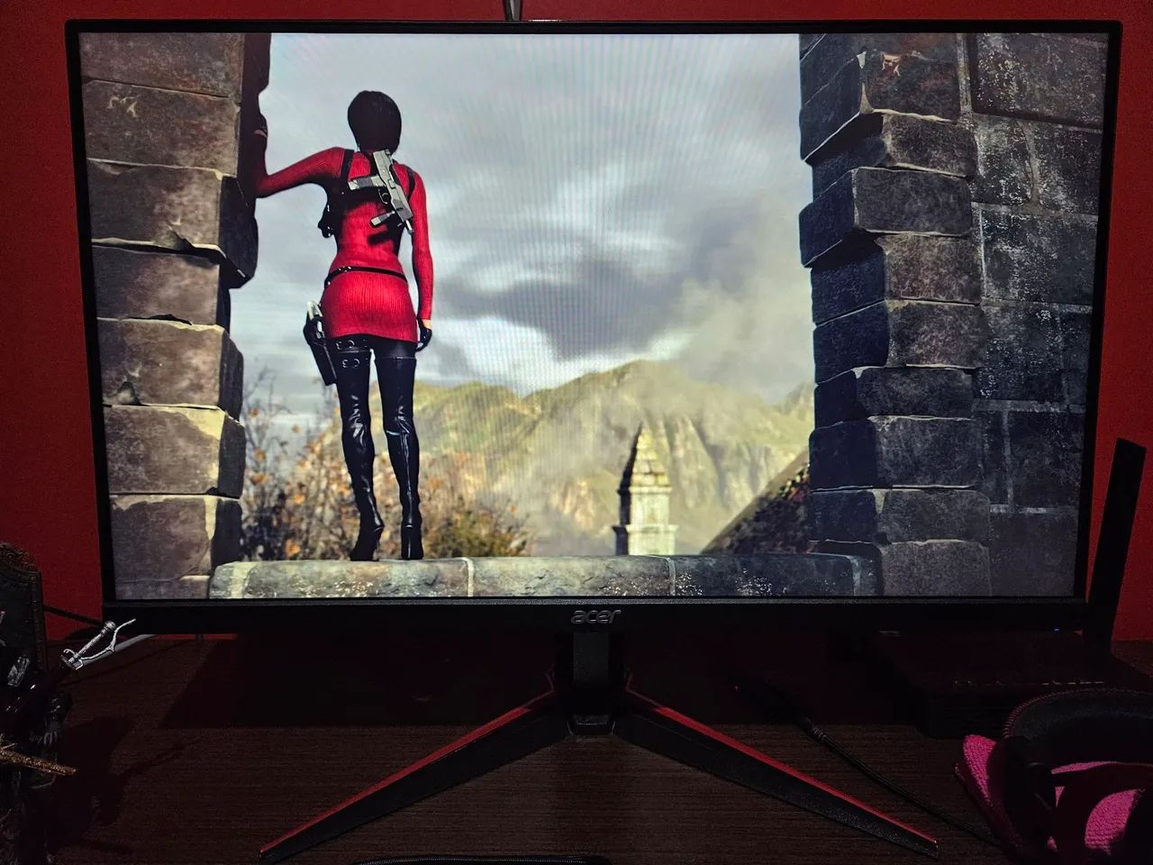 Monitor Acer 24" FHD, IPS, HDR10, 165Hz, Áudio integrado - Foto 5