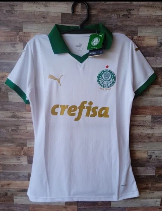 Camisa Palmeiras Feminina Puma - Creffisa - Tamanho P e M