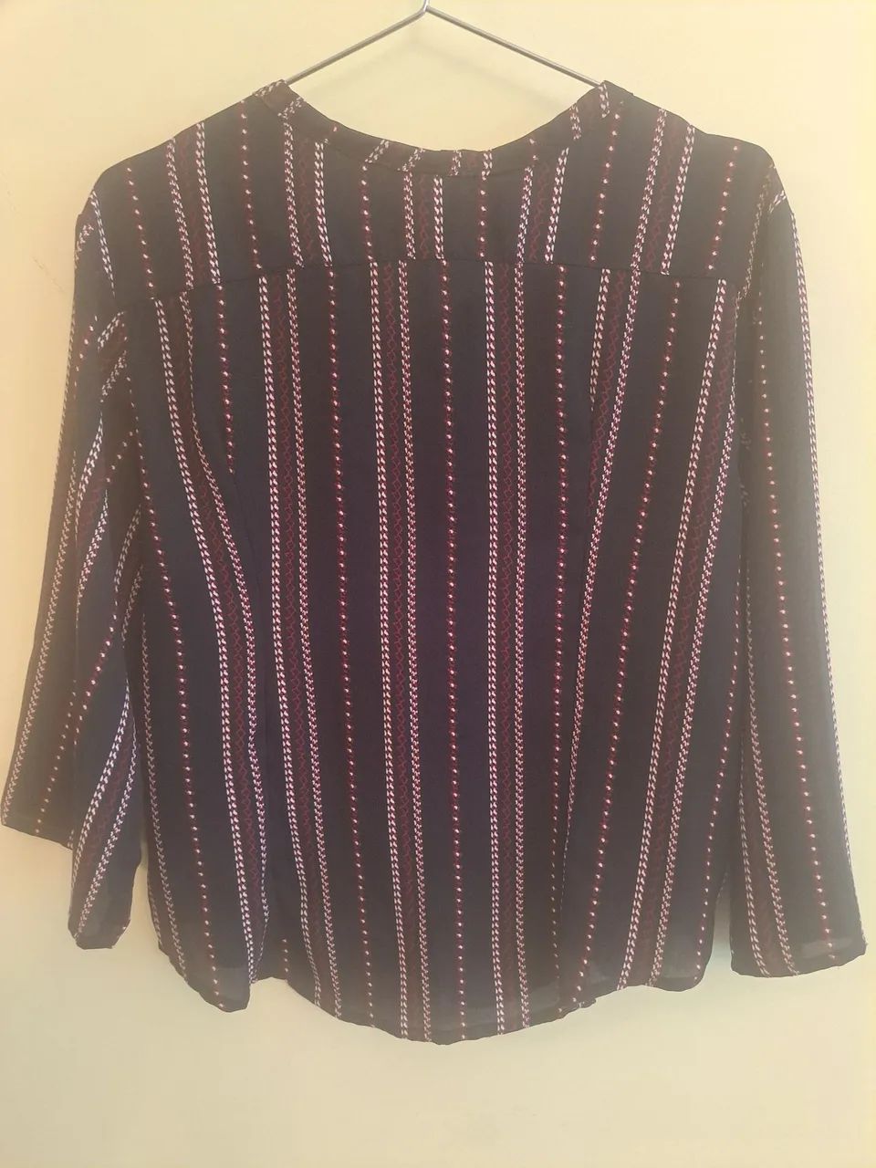 Camisa feminina listrada - Foto 3