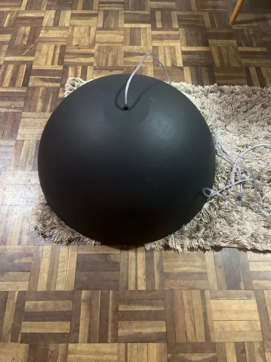 Lustre pendente em metal  - Foto 2