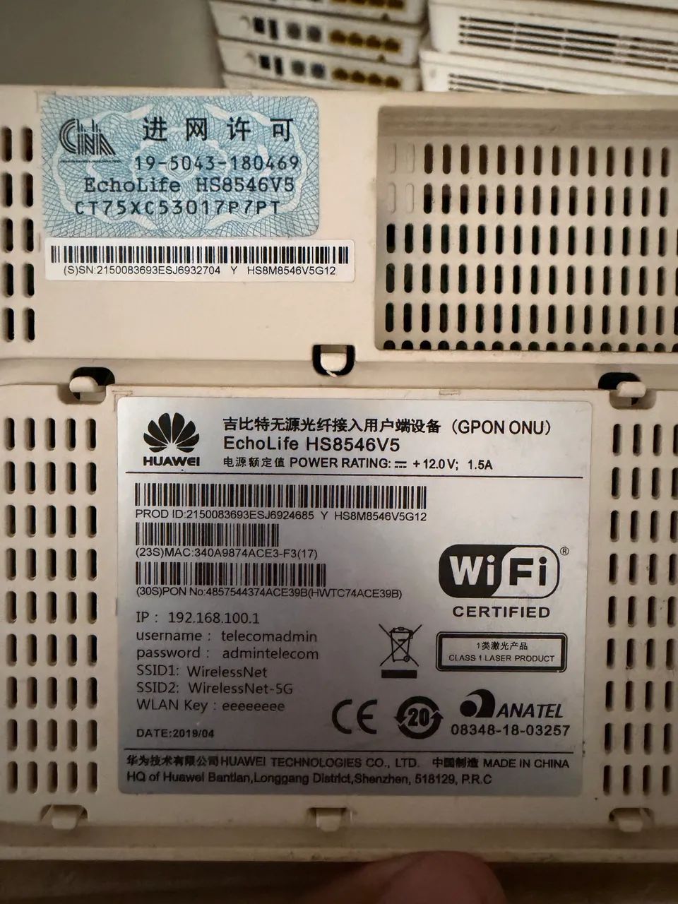 Kit 10 Ont Huawei hg 8546v5 - Foto 3
