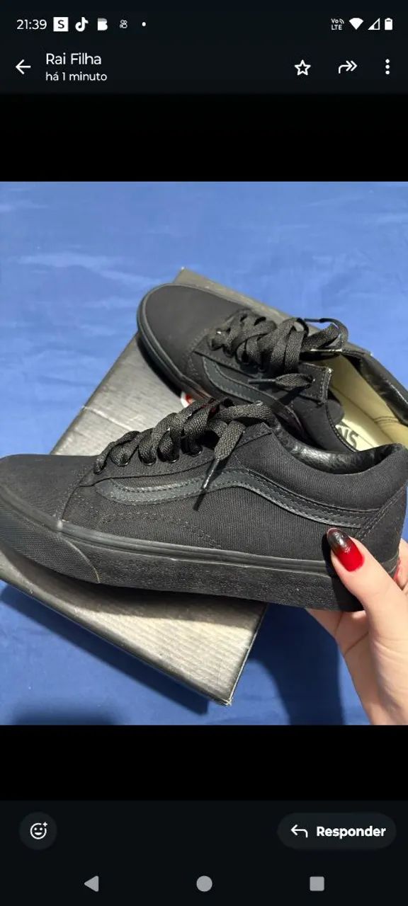 Tênis Vans Old Skool Preto - Foto 3