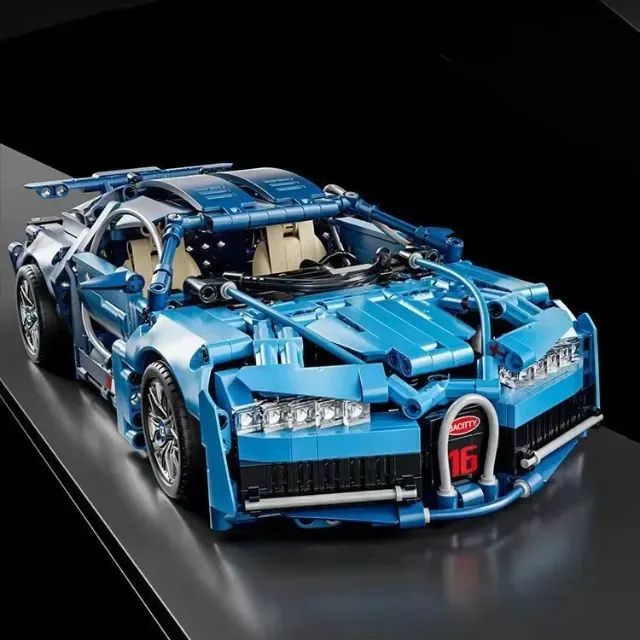 Tipo Lego Bugatti Chiron 1:14 1355 peças - Foto 4