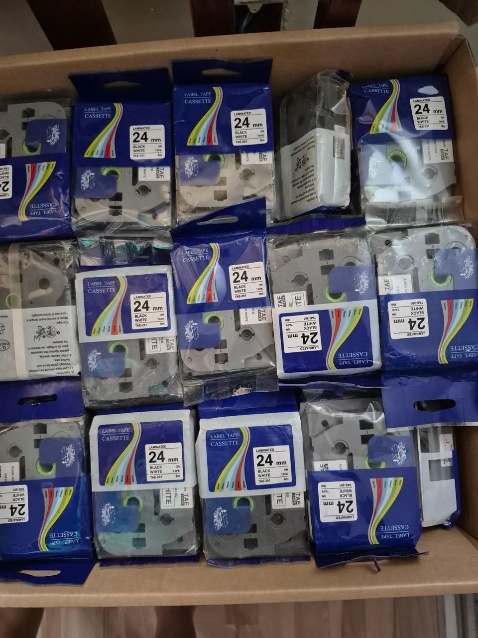 Fita de etiquetadora 