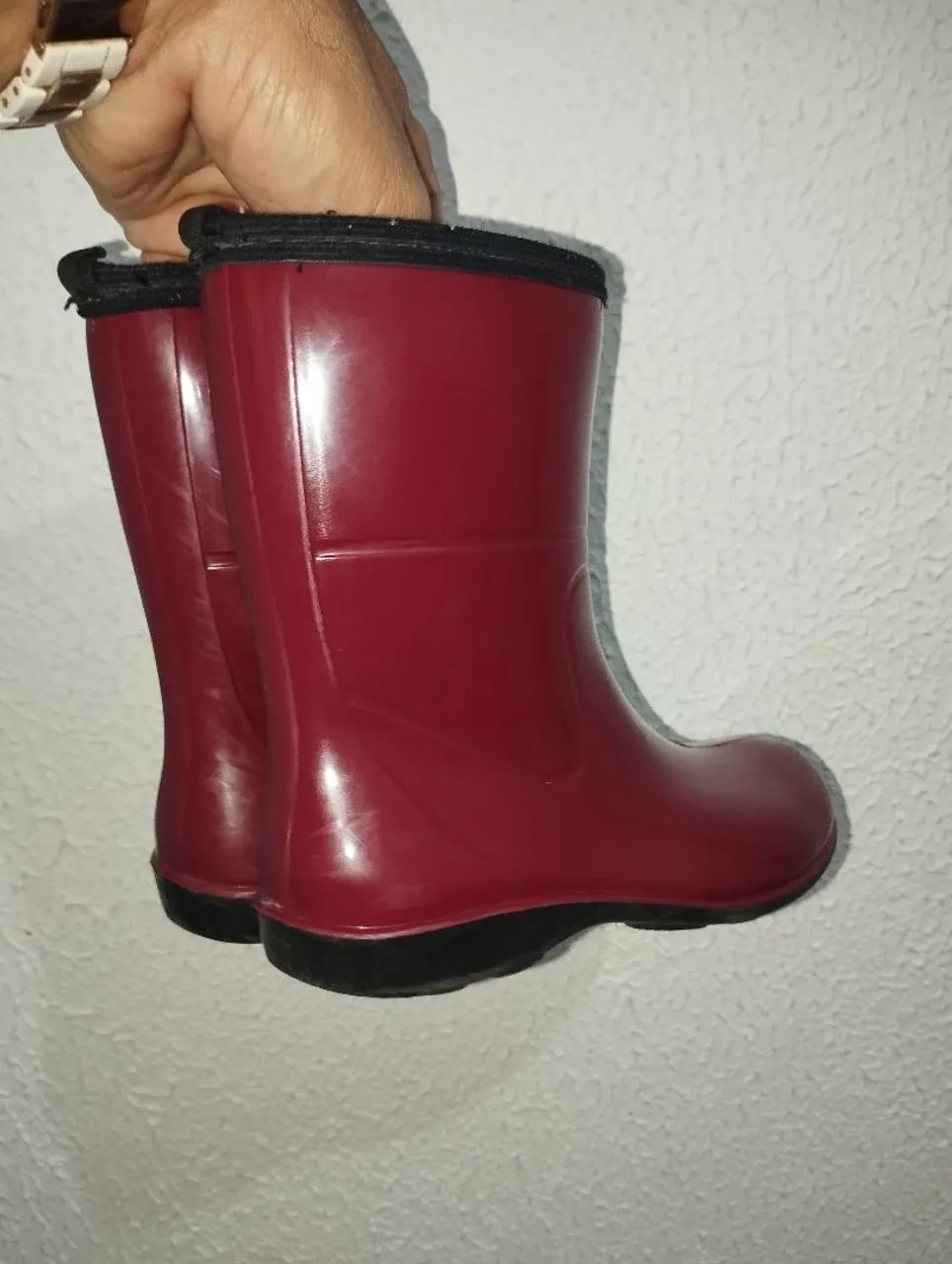 Bota de borracha unissex número 29 - Foto 2