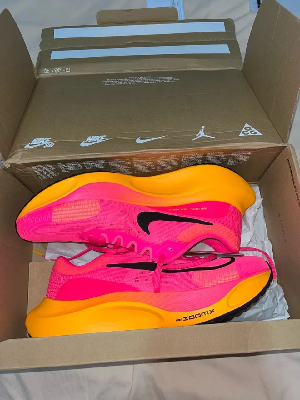 Tênis Nike Zoom Fly 3 Pink - Foto 4