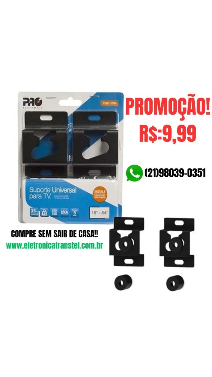 suporte de Tv fixo Universal de 14 até 100 polegadas