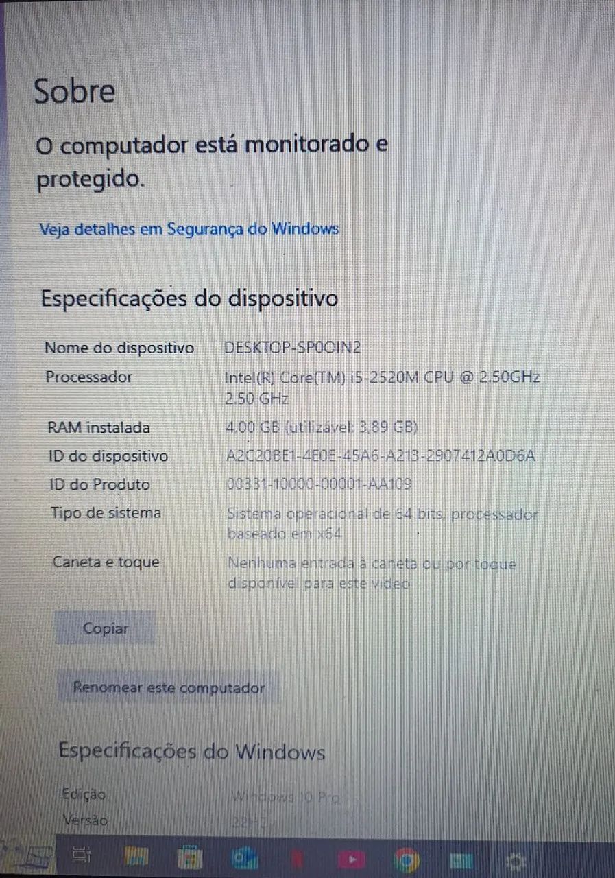 Notebook Itautec InfoWay - Tela 14'' -  Intel Core i5 -  Ótimo estado! - Foto 5