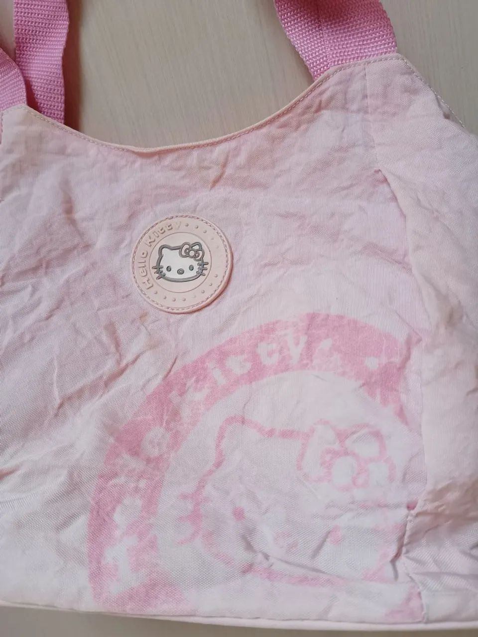 Bolsa Rosa da Hello Kitty Original da Sanrio Raridade - Foto 2