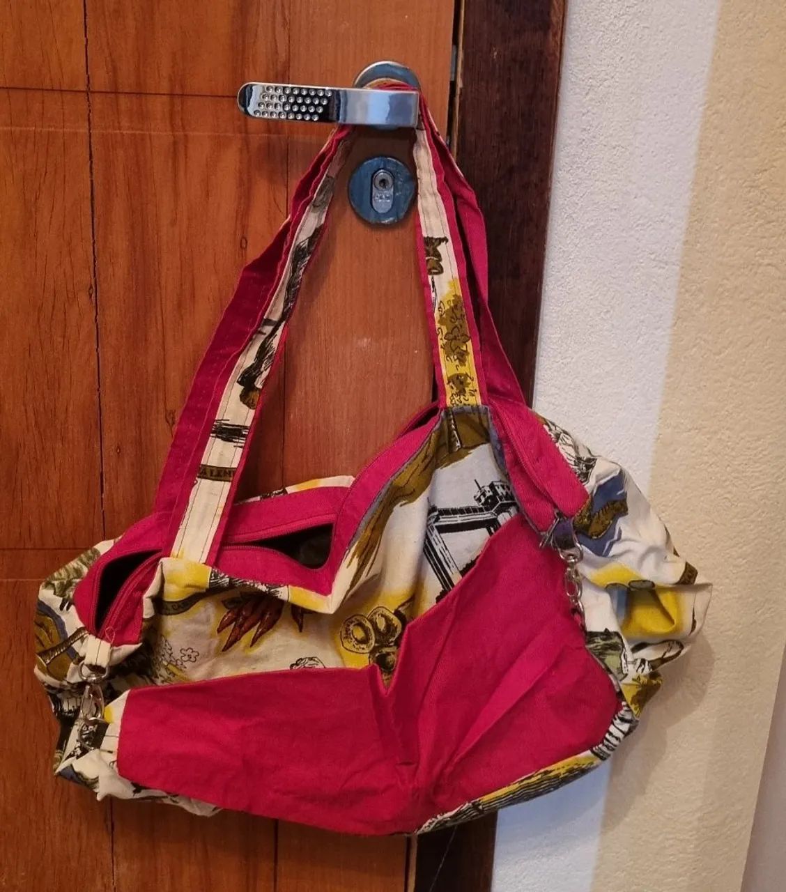 Bolsa tecido tamanho medio - Foto 5