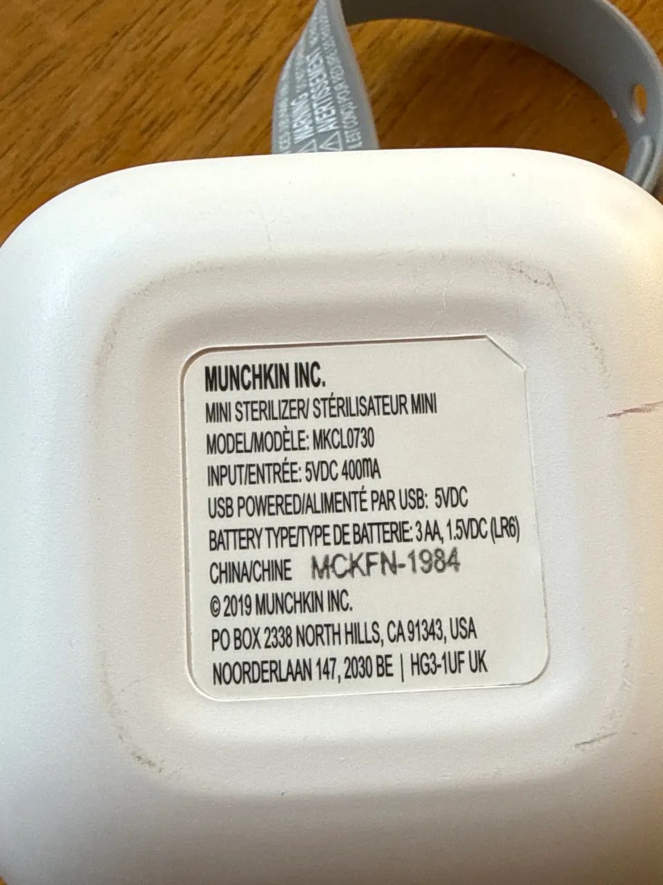 Esterilizador chupetas Munchkin - Foto 3