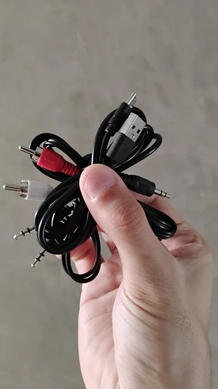 ADAPTADOR RECEPTOR BLUETOOTH 5.3 - SEM FIO - PARA SOM / TV / PC - COM CABOS - NOVO - Foto 6