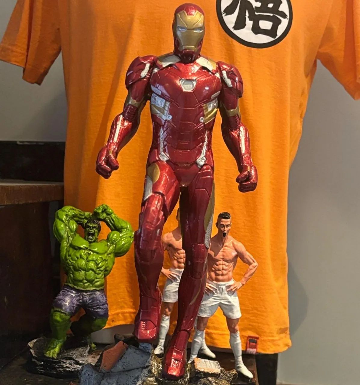 Action Figure Homem de Ferro resina G - Foto 2