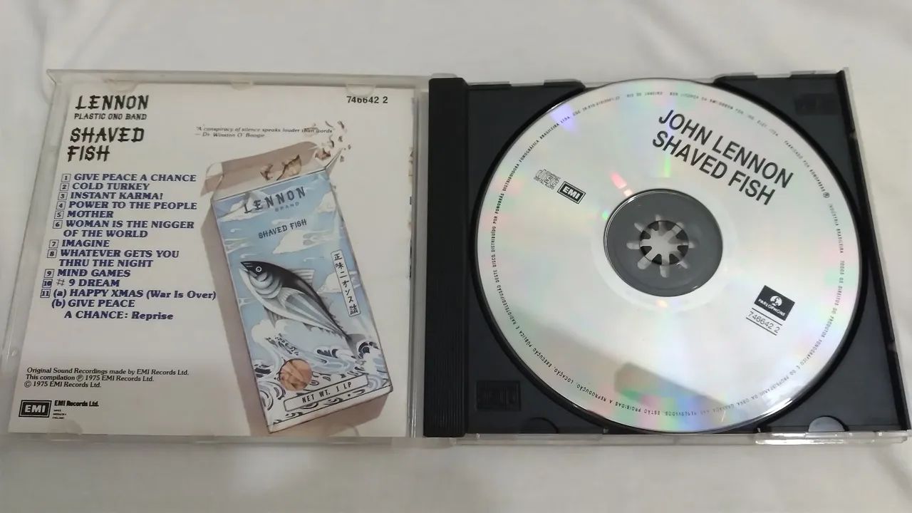 CD John Lennon - Shaved Fish Plastic Ono Band - Foto 2