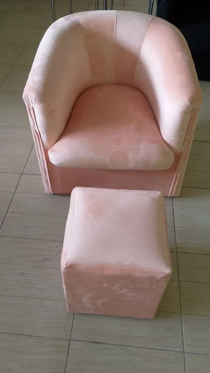 Poltrona 1 lugar com puff - Kit R$ 200,00 - Foto 2