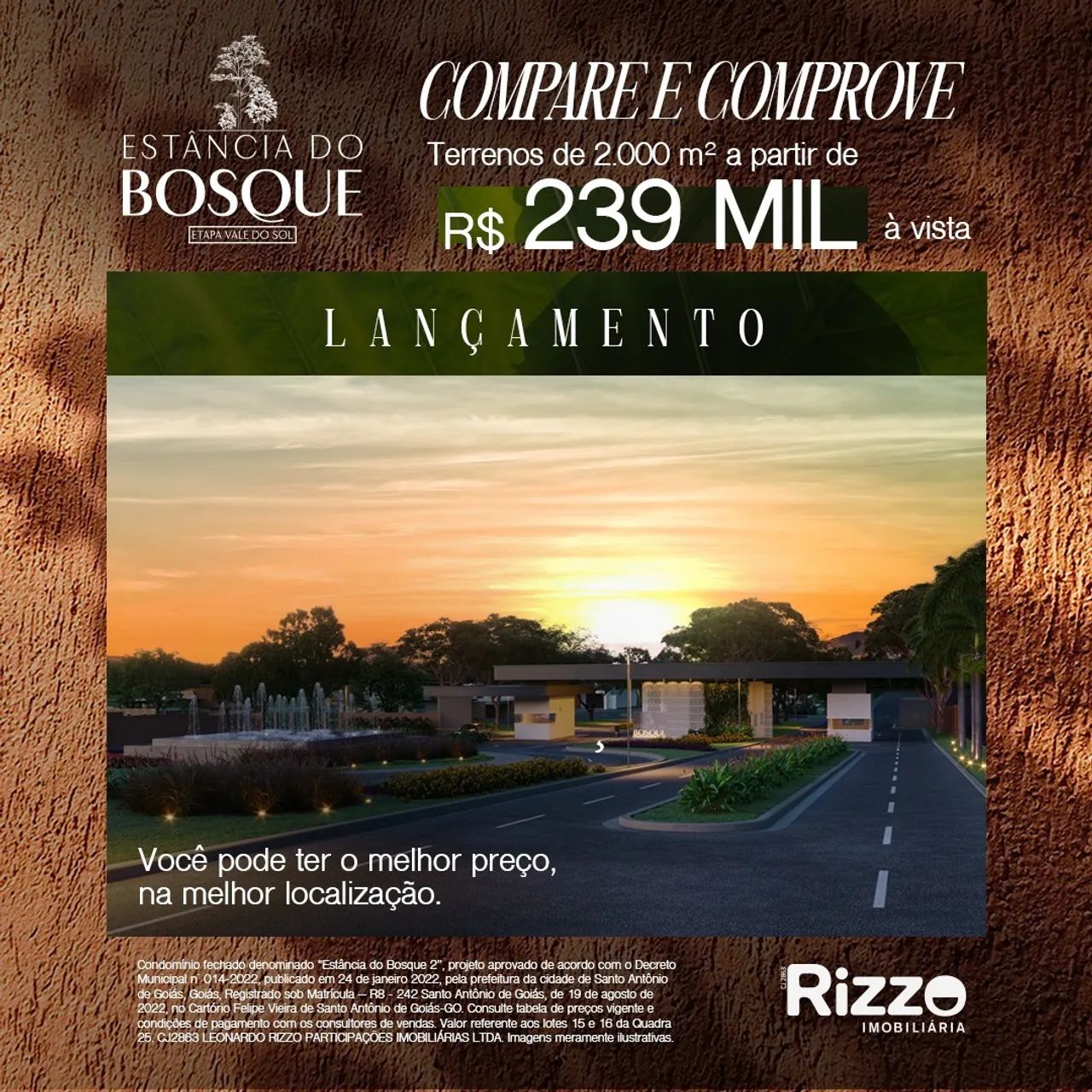 Estancia do Bosque Condomínio Etapa Vale do Sol - Foto 4