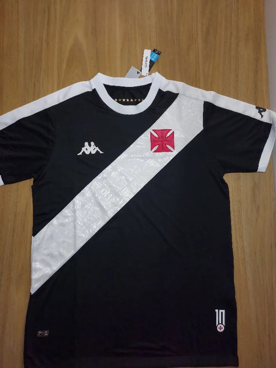 Camisa Vasco 2024 Dinamite Eterno 10 - Kappa Masculina GG