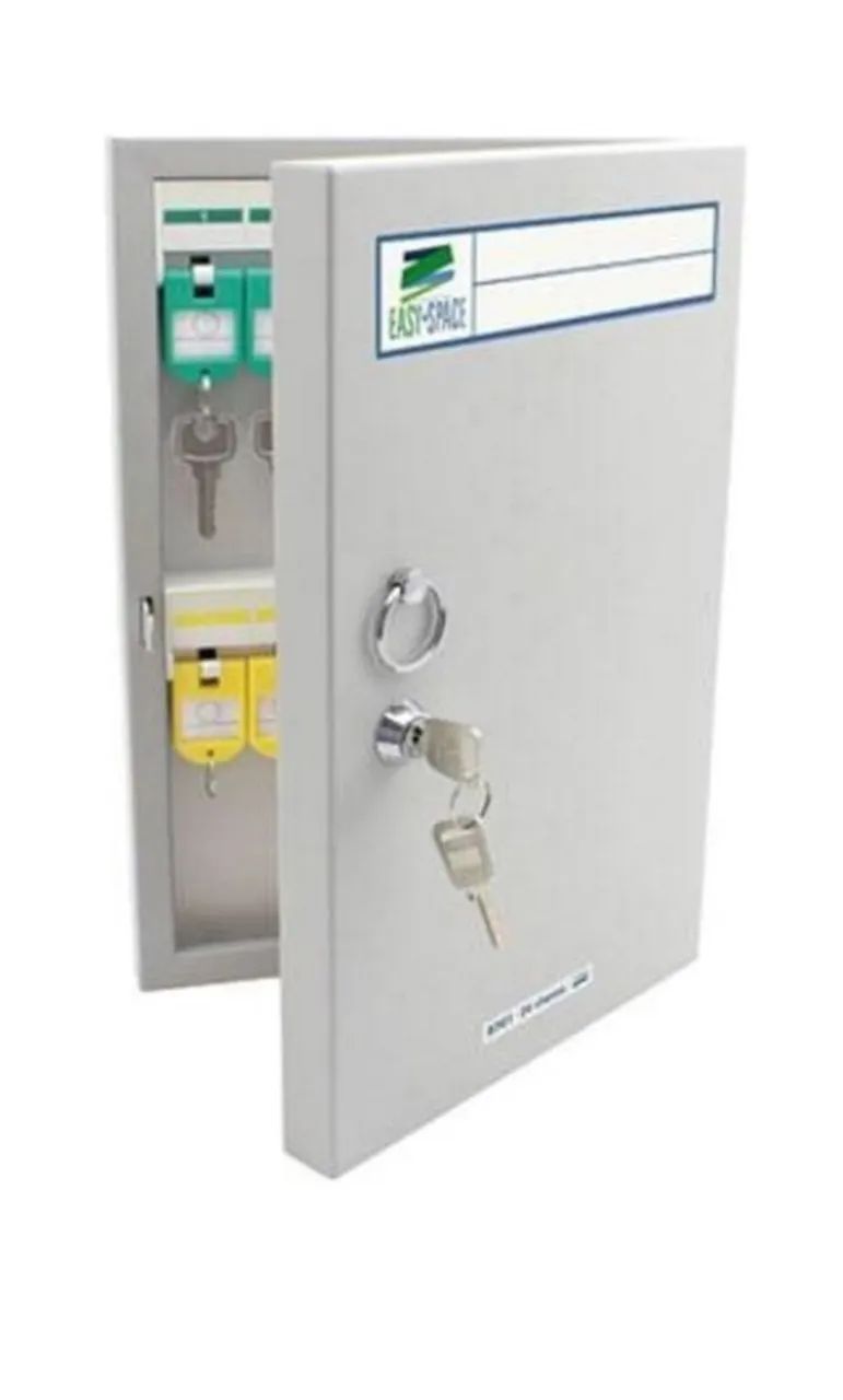 Armário caixa de chaves organizador 24 chaves