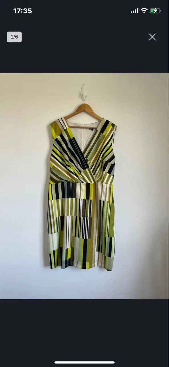 Vestido tam G3 Estampa listras da  Eagle - Foto 3