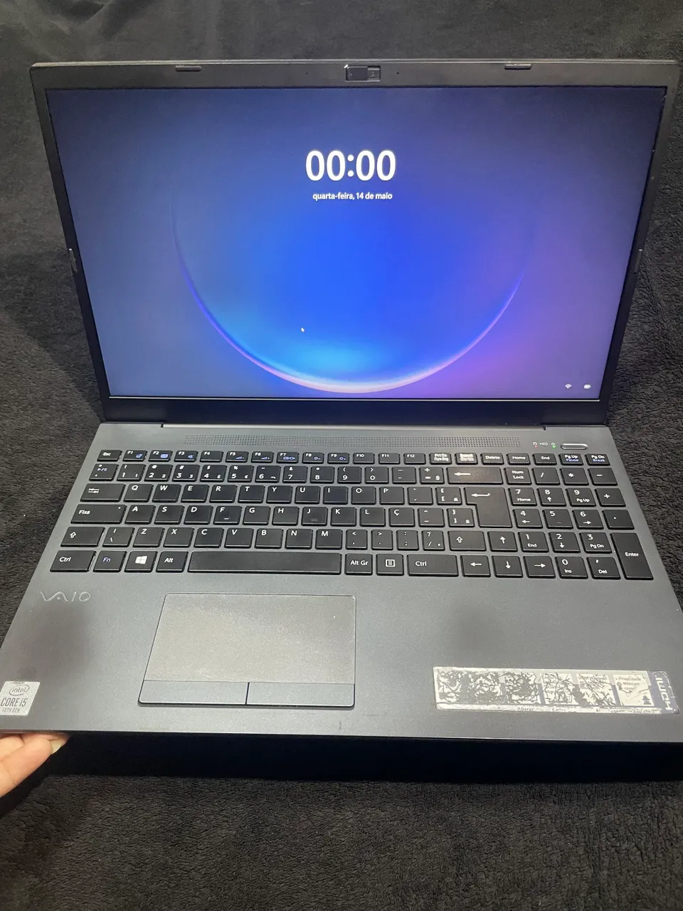 Notebook VAIO 15.6" - i5, 256GB SSD, 8GB RAM